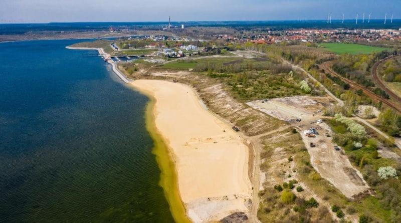 Ferienwohnung Seeblick Lausitzer Seenland Grossraeschen Extérieur photo